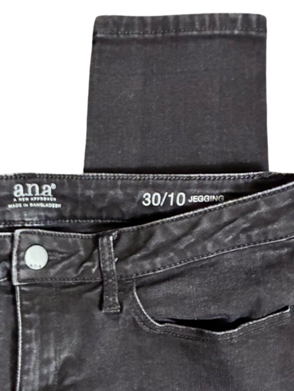Sz.30/10*a.n.a. A New Approach*Black Jeggings/Skinny Jeans - Picture 5 of 7